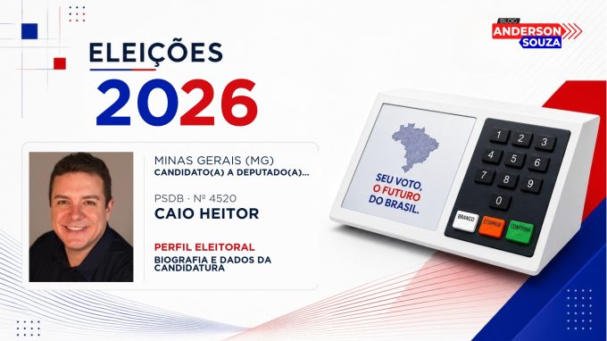Caio Heitor — Eleições 2026: quem é Caio Heitor, candidato(a) a deputado(a) federal por Minas Gerais
