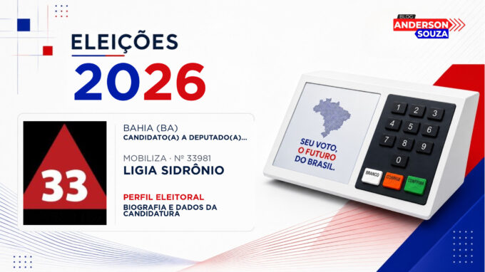 Ligia Sidrônio — Eleições 2026: quem é Ligia Sidrônio, candidato(a) a deputado(a) estadual na Bahia