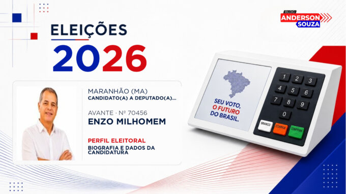 Enzo Milhomem — Eleições 2026: quem é Enzo Milhomem, candidato(a) a deputado(a) estadual no Maranhão