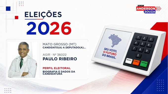 Paulo Ribeiro — Eleições 2026: quem é Paulo Ribeiro, candidato(a) a deputado(a) estadual em Mato Grosso