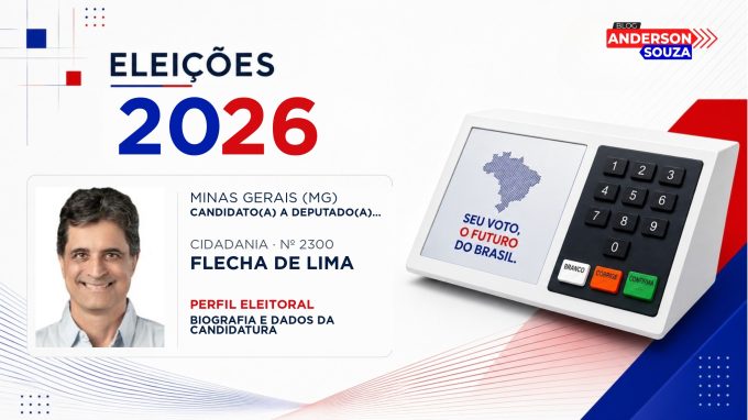 Flecha de Lima — Eleições 2026: quem é Flecha de Lima, candidato(a) a deputado(a) federal por Minas Gerais