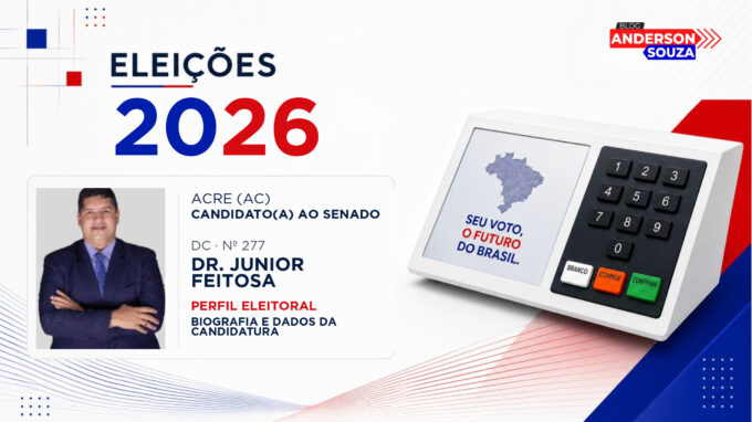 Dr. Junior Feitosa — Eleições 2026: quem é Dr. Junior Feitosa, candidato(a) ao Senado pelo Acre