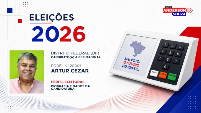 Artur Cezar — Eleições 2026: quem é Artur Cezar, candidato(a) a deputado(a) distrital no Distrito Federal
