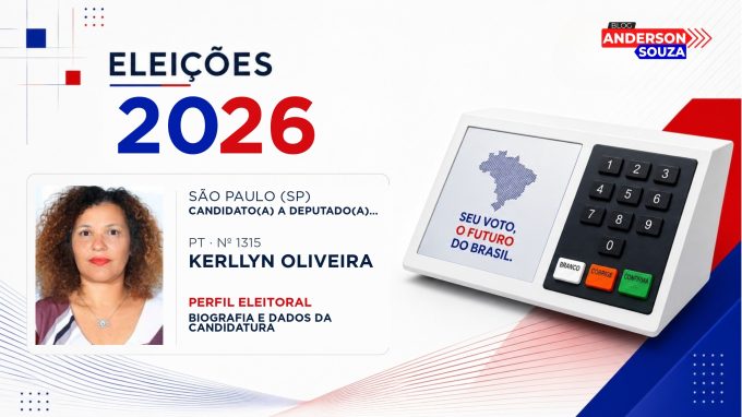 Kerllyn Oliveira — Eleições 2026: quem é Kerllyn Oliveira, candidato(a) a deputado(a) federal por São Paulo