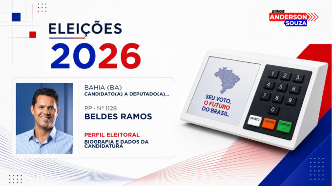 Beldes Ramos — Eleições 2026: quem é Beldes Ramos, candidato(a) a deputado(a) federal pela Bahia