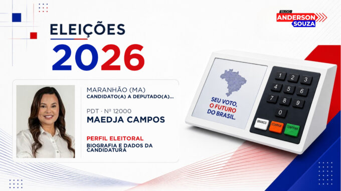 Maedja Campos — Eleições 2026: quem é Maedja Campos, candidato(a) a deputado(a) estadual no Maranhão