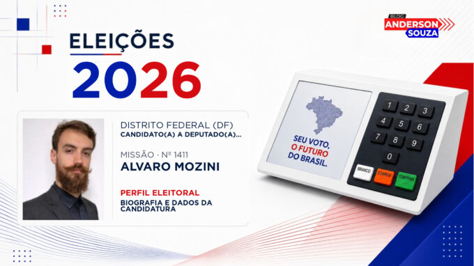 Alvaro Mozini — Eleições 2026: quem é Alvaro Mozini, candidato(a) a deputado(a) federal pelo Distrito Federal