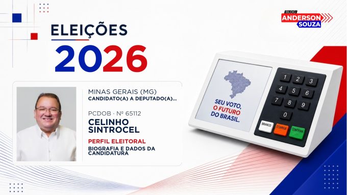 Celinho Sintrocel — Eleições 2026: quem é Celinho Sintrocel, candidato(a) a deputado(a) estadual em Minas Gerais