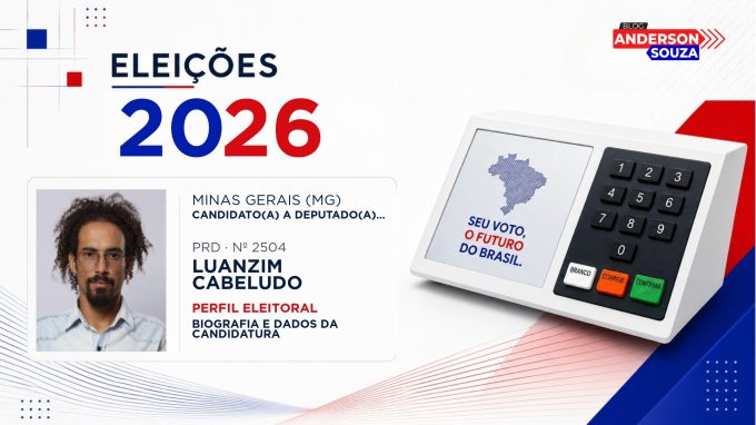 Luanzim Cabeludo — Eleições 2026: quem é Luanzim Cabeludo, candidato(a) a deputado(a) federal por Minas Gerais