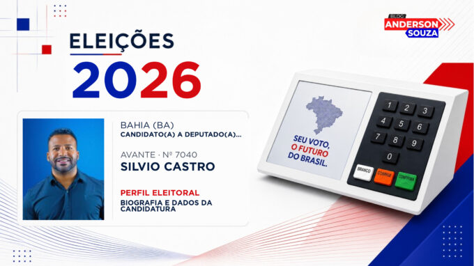 Silvio Castro — Eleições 2026: quem é Silvio Castro, candidato(a) a deputado(a) federal pela Bahia