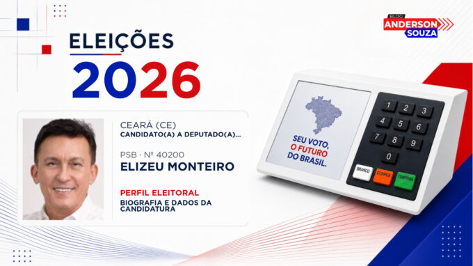 Elizeu Monteiro — Eleições 2026: quem é Elizeu Monteiro, candidato(a) a deputado(a) estadual no Ceará