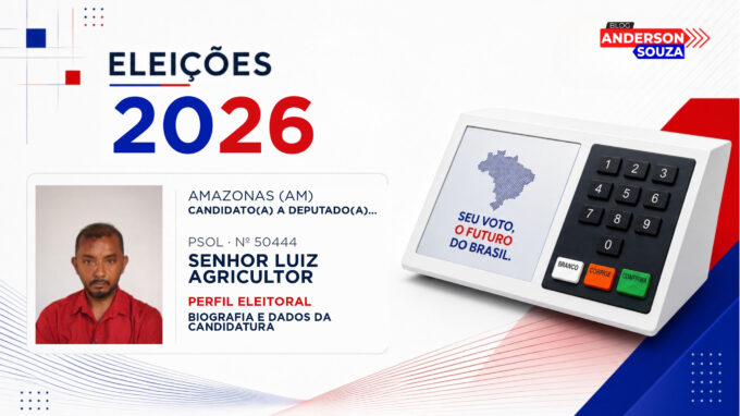 Senhor Luiz Agricultor — Eleições 2026: quem é Senhor Luiz Agricultor, candidato(a) a deputado(a) estadual no Amazonas