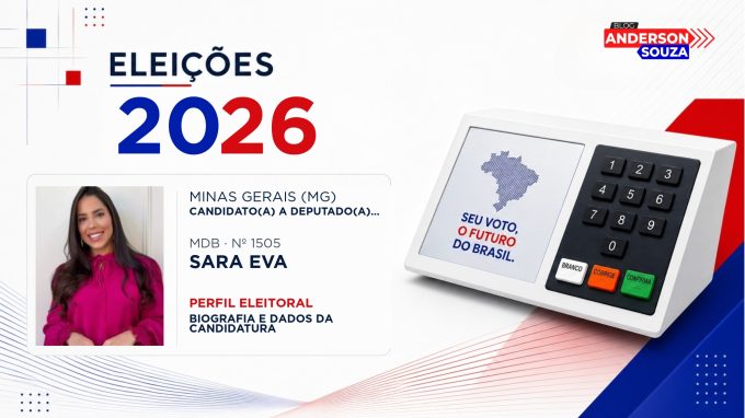Sara Eva — Eleições 2026: quem é Sara Eva, candidato(a) a deputado(a) federal por Minas Gerais