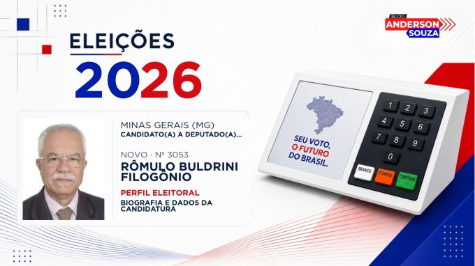 Rômulo Buldrini Filogônio — Eleições 2026: quem é Rômulo Buldrini Filogônio, candidato(a) a deputado(a) federal por Minas Gerais