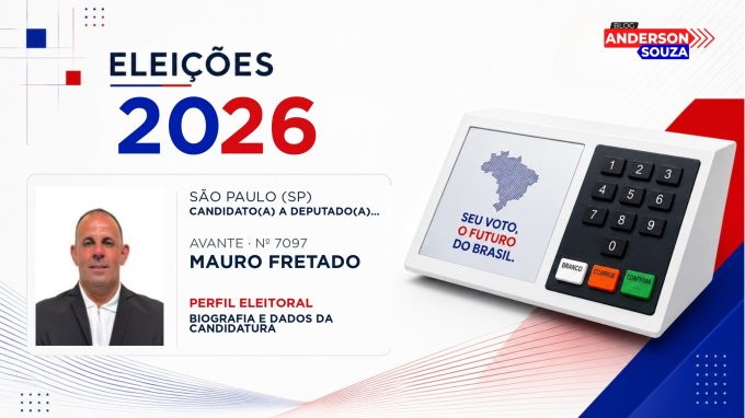 Mauro Fretado — Eleições 2026: quem é Mauro Fretado, candidato(a) a deputado(a) federal por São Paulo