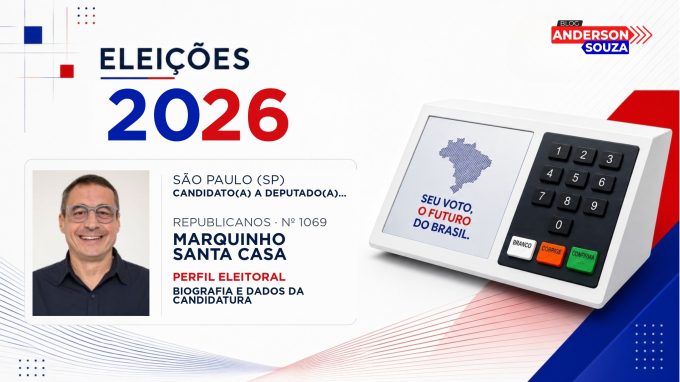 Marquinho Santa Casa — Eleições 2026: quem é Marquinho Santa Casa, candidato(a) a deputado(a) federal por São Paulo