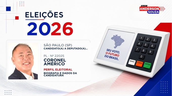 Coronel Américo — Eleições 2026: quem é Coronel Américo, candidato(a) a deputado(a) estadual em São Paulo