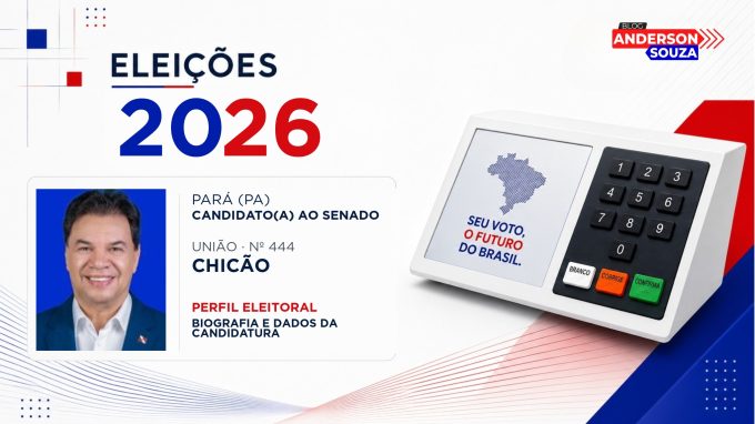 Chicão — Eleições 2026: quem é Chicão, candidato(a) ao Senado pelo Pará