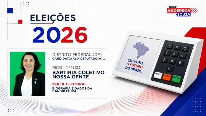 Bartiria Coletivo Nossa Gente — Eleições 2026: quem é Bartiria Coletivo Nossa Gente, candidato(a) a deputado(a) distrital no Distrito Federal
