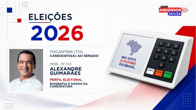 Alexandre Guimarães — Eleições 2026: quem é Alexandre Guimarães, candidato(a) ao Senado pelo Tocantins