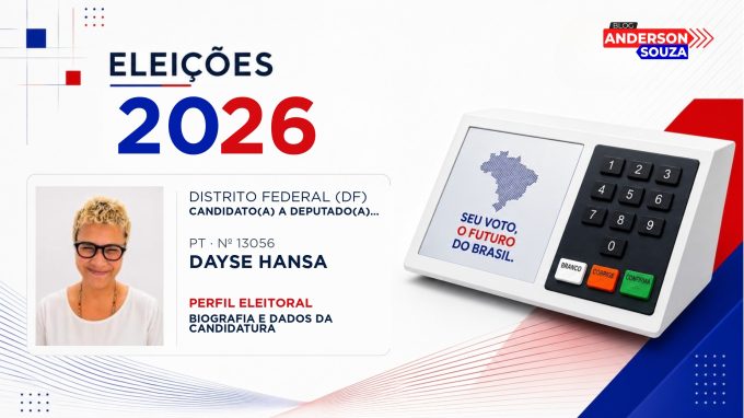 Dayse Hansa — Eleições 2026: quem é Dayse Hansa, candidato(a) a deputado(a) distrital no Distrito Federal