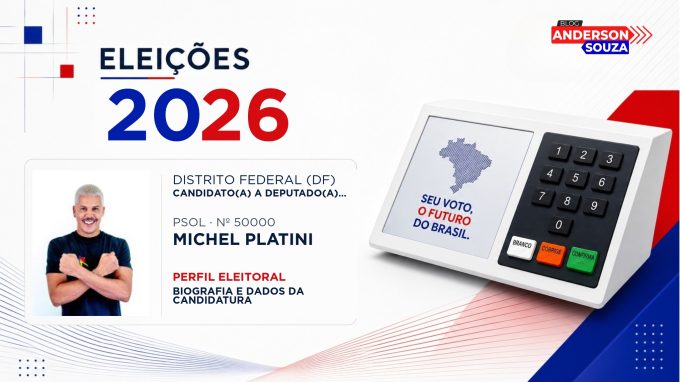 Michel Platini — Eleições 2026: quem é Michel Platini, candidato(a) a deputado(a) distrital no Distrito Federal