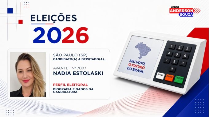 Nadia Estolaski — Eleições 2026: quem é Nadia Estolaski, candidato(a) a deputado(a) federal por São Paulo