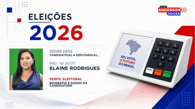 Elaine Rodrigues — Eleições 2026: quem é Elaine Rodrigues, candidato(a) a deputado(a) estadual em Goiás