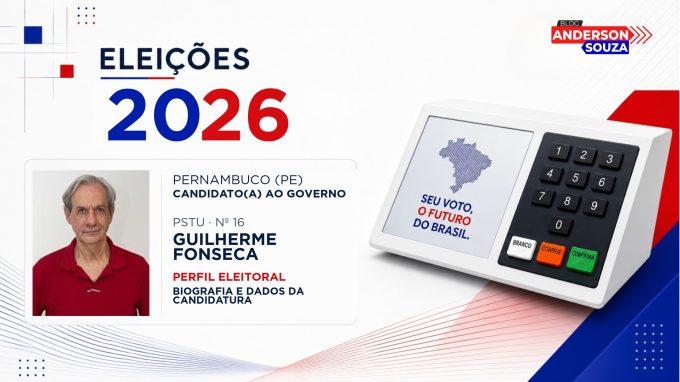 Guilherme Fonseca — Eleições 2026: quem é Guilherme Fonseca, candidato(a) ao Governo de Pernambuco