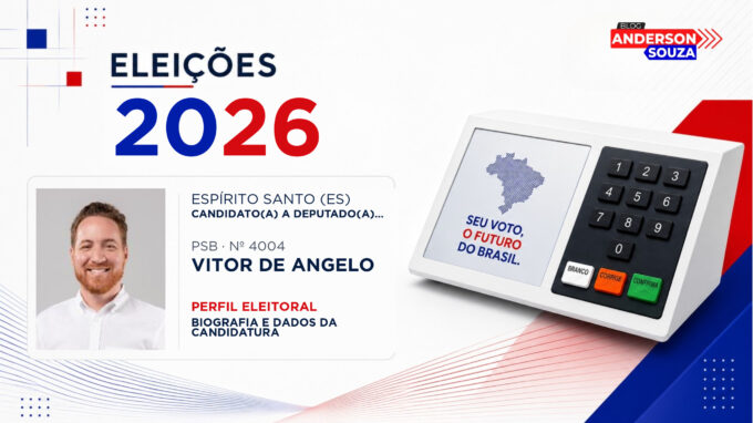 Vitor de Angelo — Eleições 2026: quem é Vitor de Angelo, candidato(a) a deputado(a) federal pelo Espírito Santo