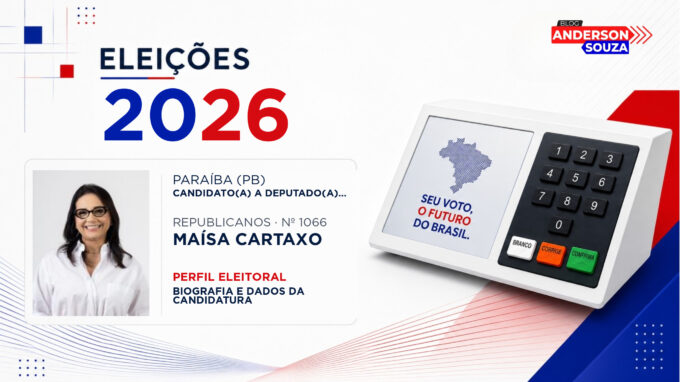 Maísa Cartaxo — Eleições 2026: quem é Maísa Cartaxo, candidato(a) a deputado(a) federal pela Paraíba