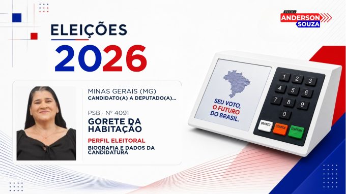 Gorete da Habitação — Eleições 2026: quem é Gorete da Habitação, candidato(a) a deputado(a) federal por Minas Gerais
