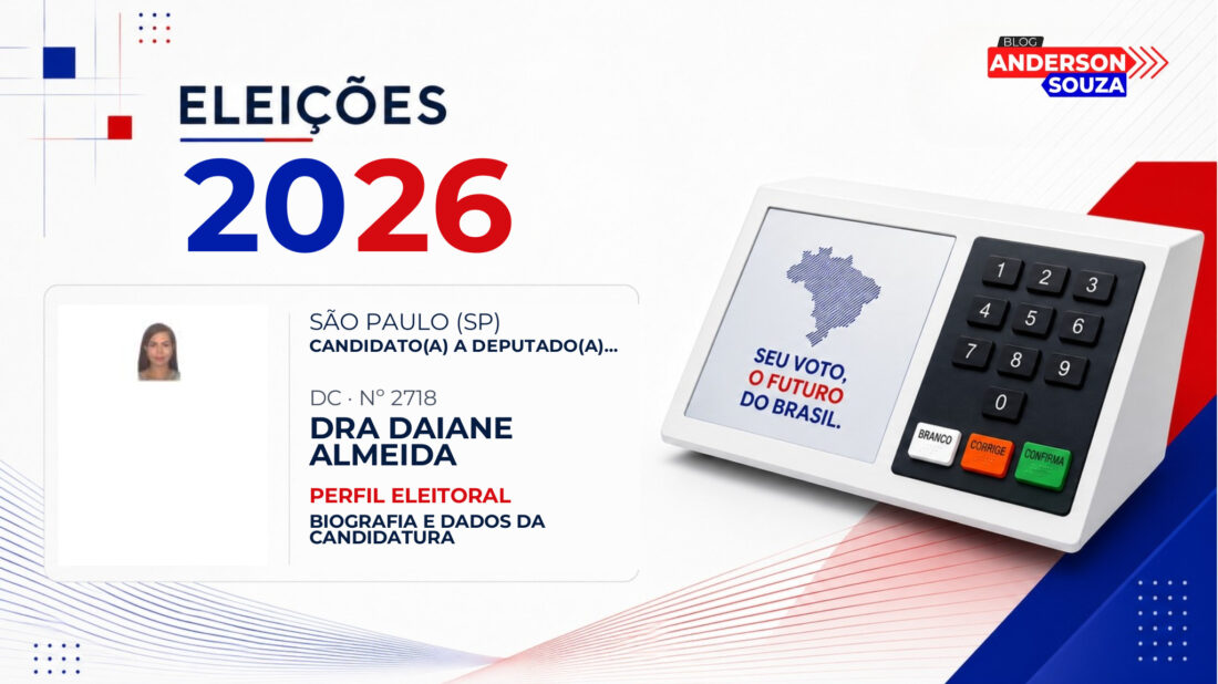 Dra Daiane Almeida — Eleições 2026: quem é Dra Daiane Almeida, candidato(a) a deputado(a) federal por São Paulo