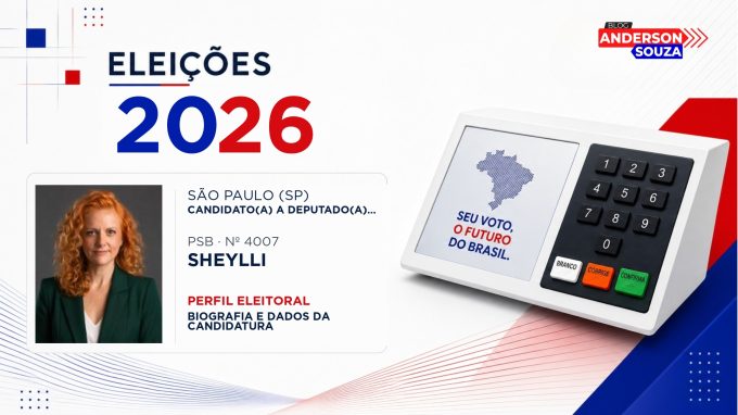 Sheylli — Eleições 2026: quem é Sheylli, candidato(a) a deputado(a) federal por São Paulo