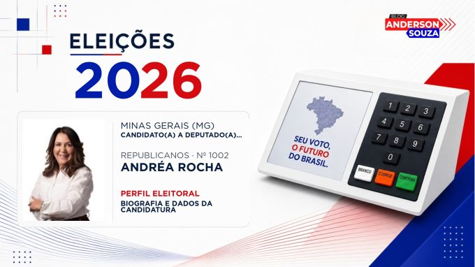 Andréa Rocha — Eleições 2026: quem é Andréa Rocha, candidato(a) a deputado(a) federal por Minas Gerais