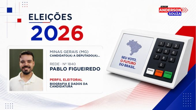 Pablo Figueiredo — Eleições 2026: quem é Pablo Figueiredo, candidato(a) a deputado(a) federal por Minas Gerais