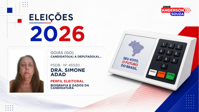 Dra. Simone Adad — Eleições 2026: quem é Dra. Simone Adad, candidato(a) a deputado(a) estadual em Goiás