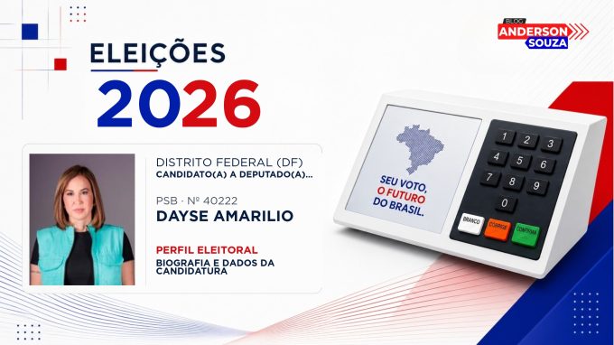 Dayse Amarilio — Eleições 2026: quem é Dayse Amarilio, candidato(a) a deputado(a) distrital no Distrito Federal