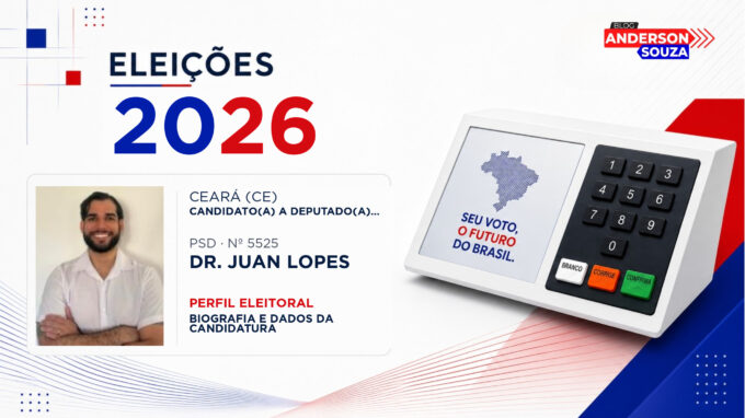 Dr. Juan Lopes — Eleições 2026: quem é Dr. Juan Lopes, candidato(a) a deputado(a) federal pelo Ceará