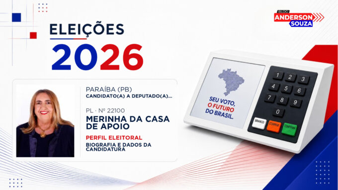Merinha da Casa de Apoio — Eleições 2026: quem é Merinha da Casa de Apoio, candidato(a) a deputado(a) estadual na Paraíba