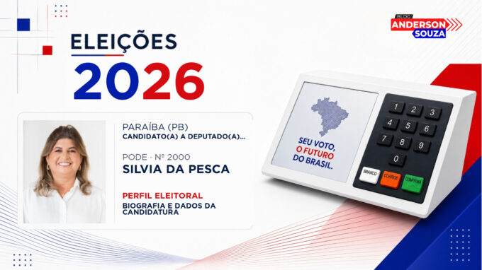 Silvia da Pesca — Eleições 2026: quem é Silvia da Pesca, candidato(a) a deputado(a) federal pela Paraíba