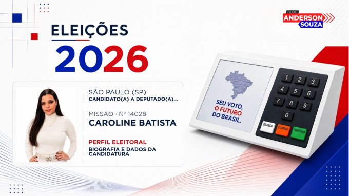 Caroline Batista — Eleições 2026: quem é Caroline Batista, candidato(a) a deputado(a) estadual em São Paulo