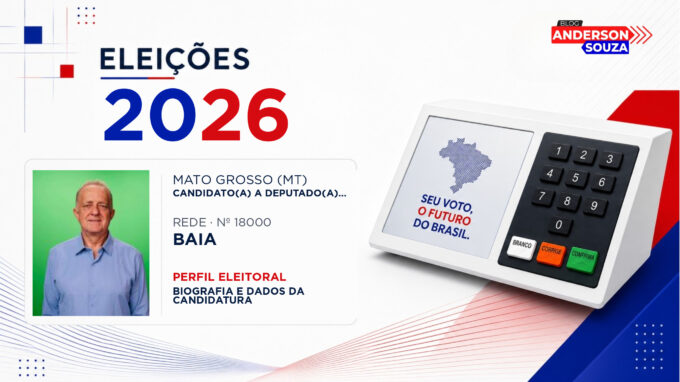 Baia — Eleições 2026: quem é Baia, candidato(a) a deputado(a) estadual em Mato Grosso