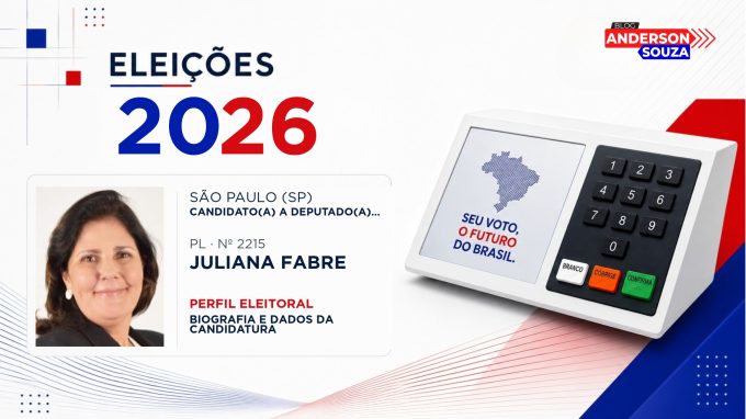 Juliana Fabre — Eleições 2026: quem é Juliana Fabre, candidato(a) a deputado(a) federal por São Paulo