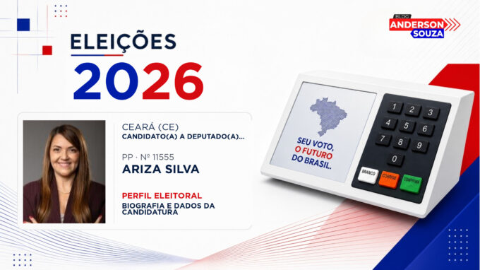 Ariza Silva — Eleições 2026: quem é Ariza Silva, candidato(a) a deputado(a) estadual no Ceará