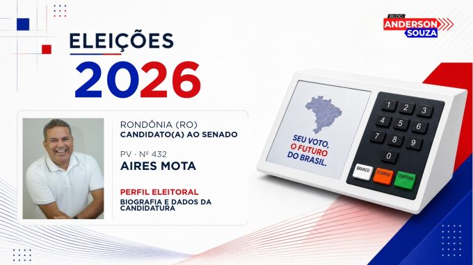 Aires Mota — Eleições 2026: quem é Aires Mota, candidato(a) ao Senado por Rondônia