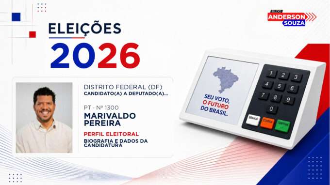 Marivaldo Pereira — Eleições 2026: quem é Marivaldo Pereira, candidato(a) a deputado(a) federal pelo Distrito Federal