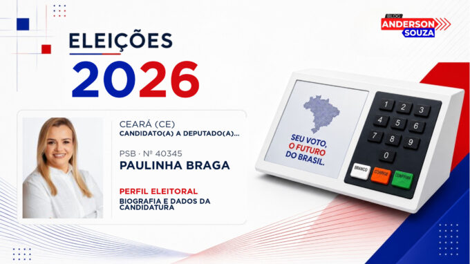 Paulinha Braga — Eleições 2026: quem é Paulinha Braga, candidato(a) a deputado(a) estadual no Ceará