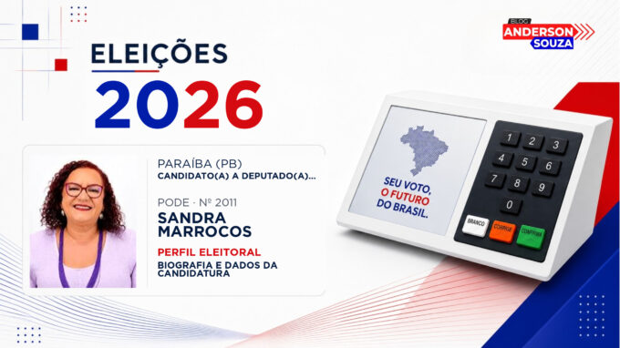 Sandra Marrocos — Eleições 2026: quem é Sandra Marrocos, candidato(a) a deputado(a) federal pela Paraíba