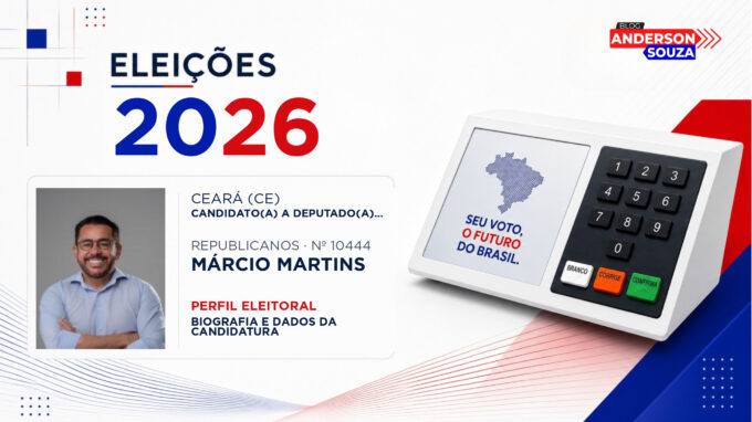 Márcio Martins — Eleições 2026: quem é Márcio Martins, candidato(a) a deputado(a) estadual no Ceará